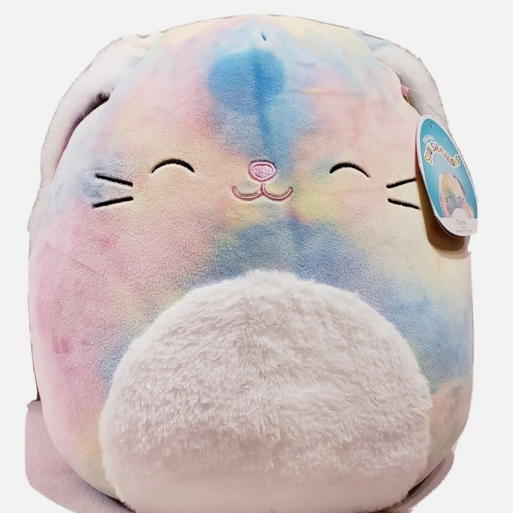 Squishmallows 12" Kellytoy 2022  Summer Edition  Candy the Bunny